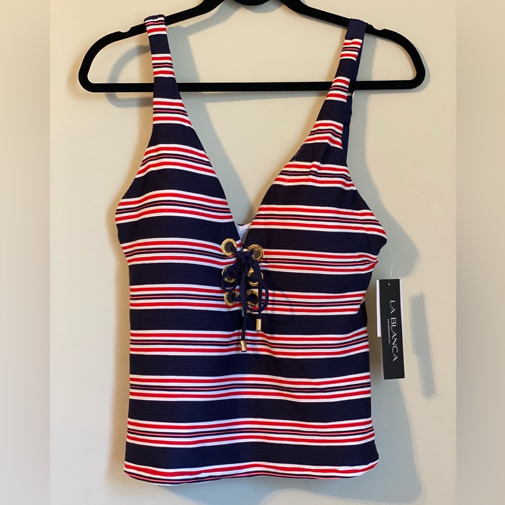 La Blanca Sailor Striped
Tankini